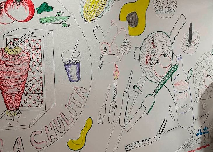 Tacos al pastor La Chulita